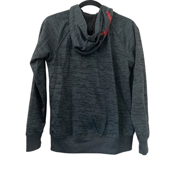 Jordan Gray & Red Therma-Fit Full Zip Hooded Jacket - Picture 2 of 4